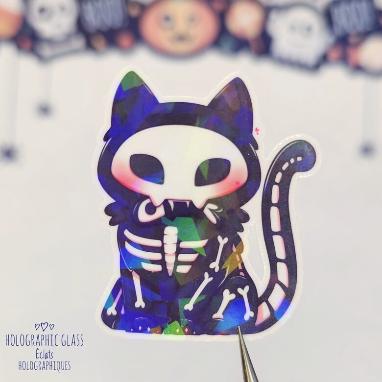 Chat squelette 2